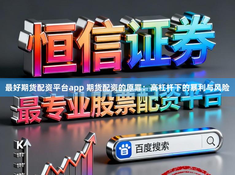 最好期货配资平台app 期货配资的原罪:高杠杆下的暴利与风险